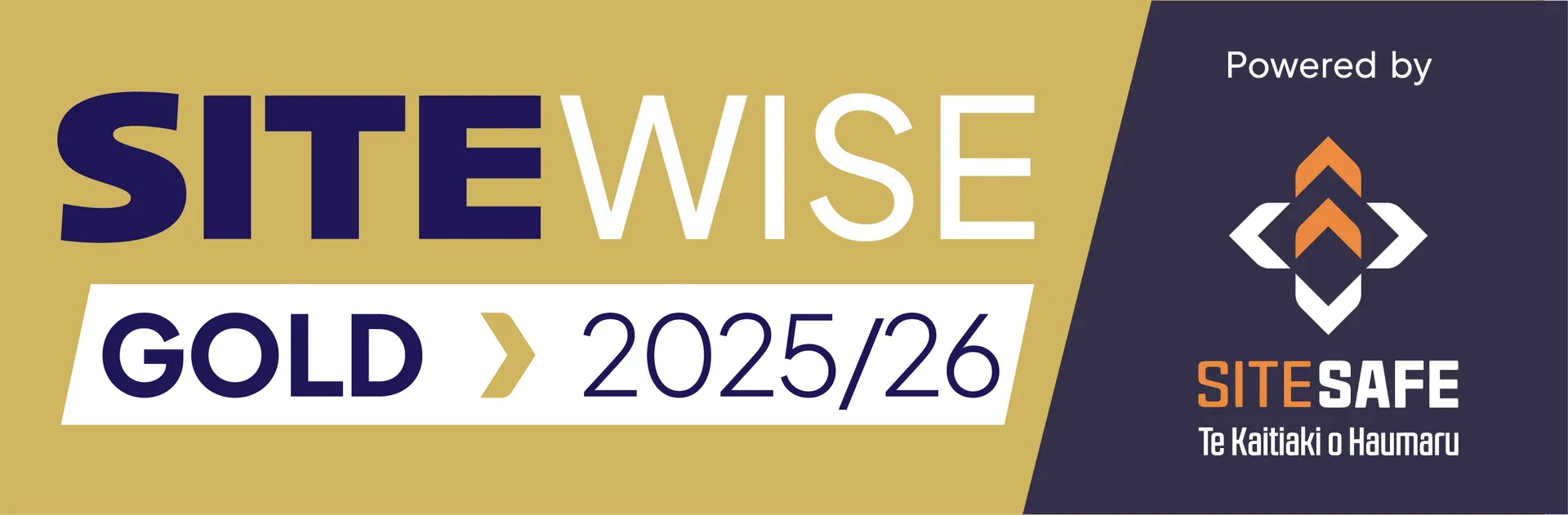 SiteWise Gold 2025 logo