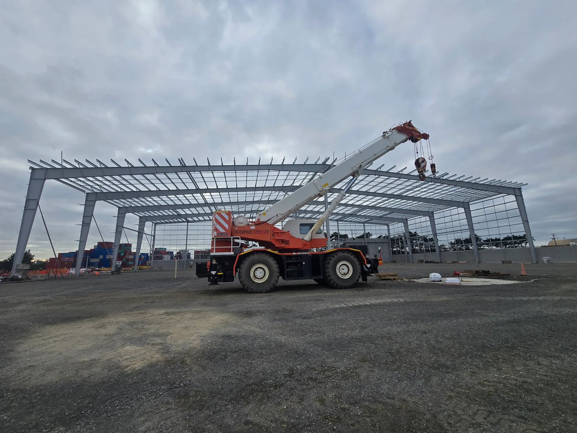 Enterprise steel building