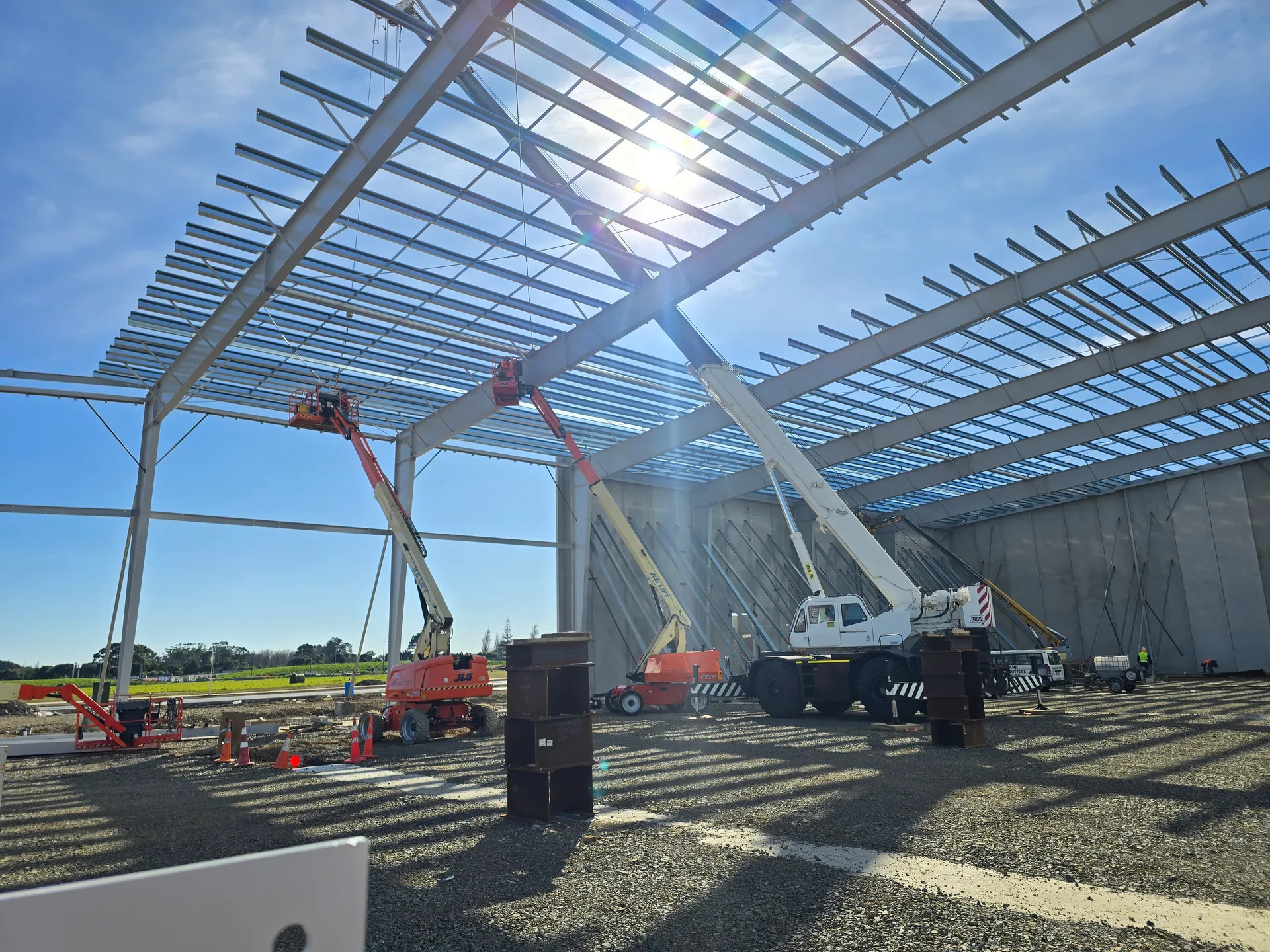 Enterprise steel building
